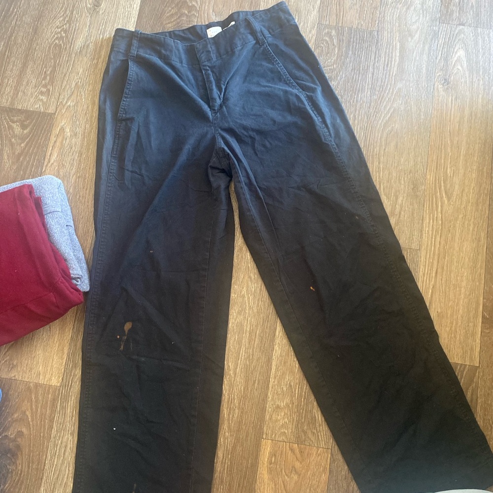 Black slacks